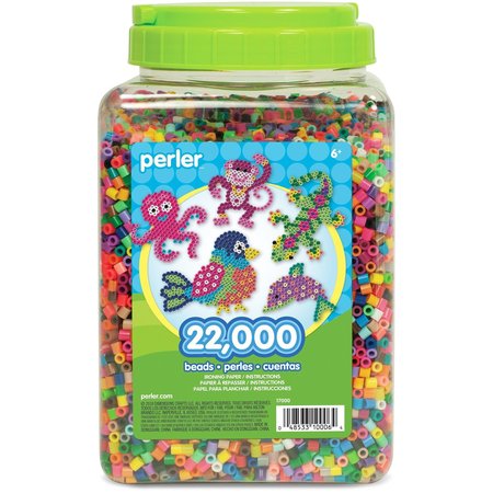 Multi-Mix Fuse Beads Jar, Pack of 22000 -  PERLER, 17000